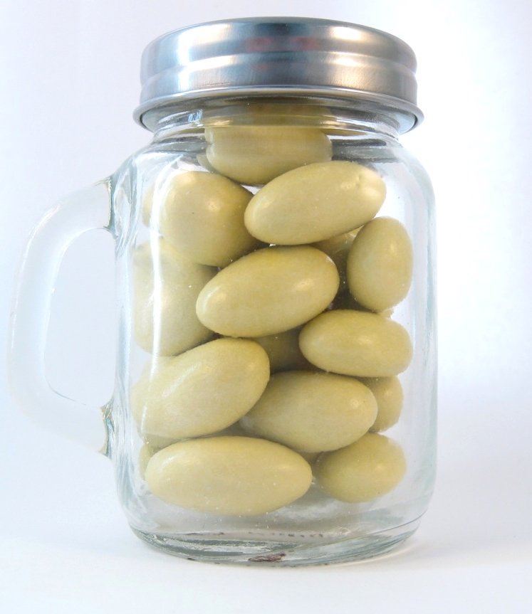 Mug-Shaped Glass Jar