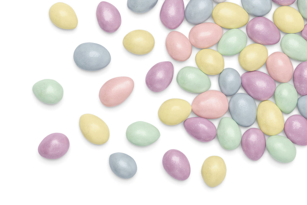 Chocolate Jordan Almonds (Pastel Sparkle)