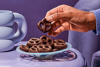 Dark Chocolate Covered Pretzels