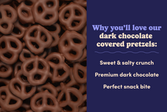 Dark Chocolate Covered Pretzels