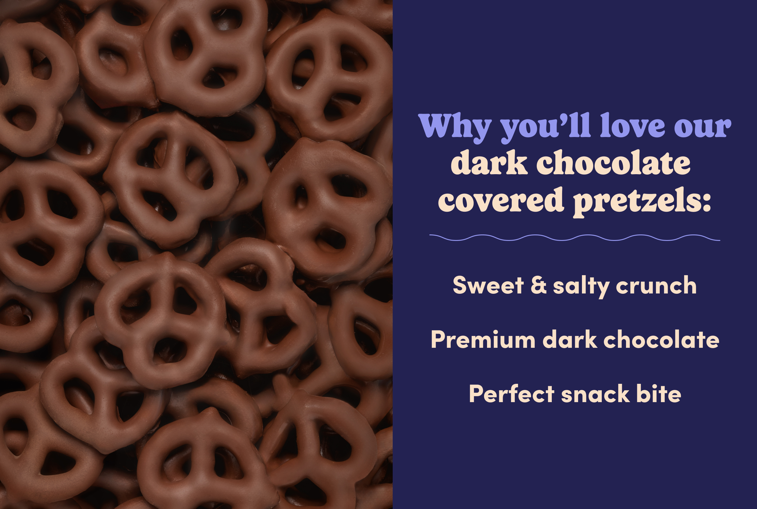 Dark Chocolate Covered Pretzels