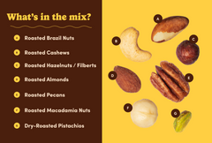 Supreme Roasted Mixed Nuts (50% Less Salt)
