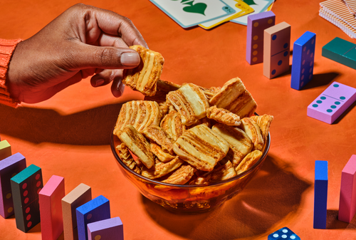 Asiago & Cheddar Cheese Crisps