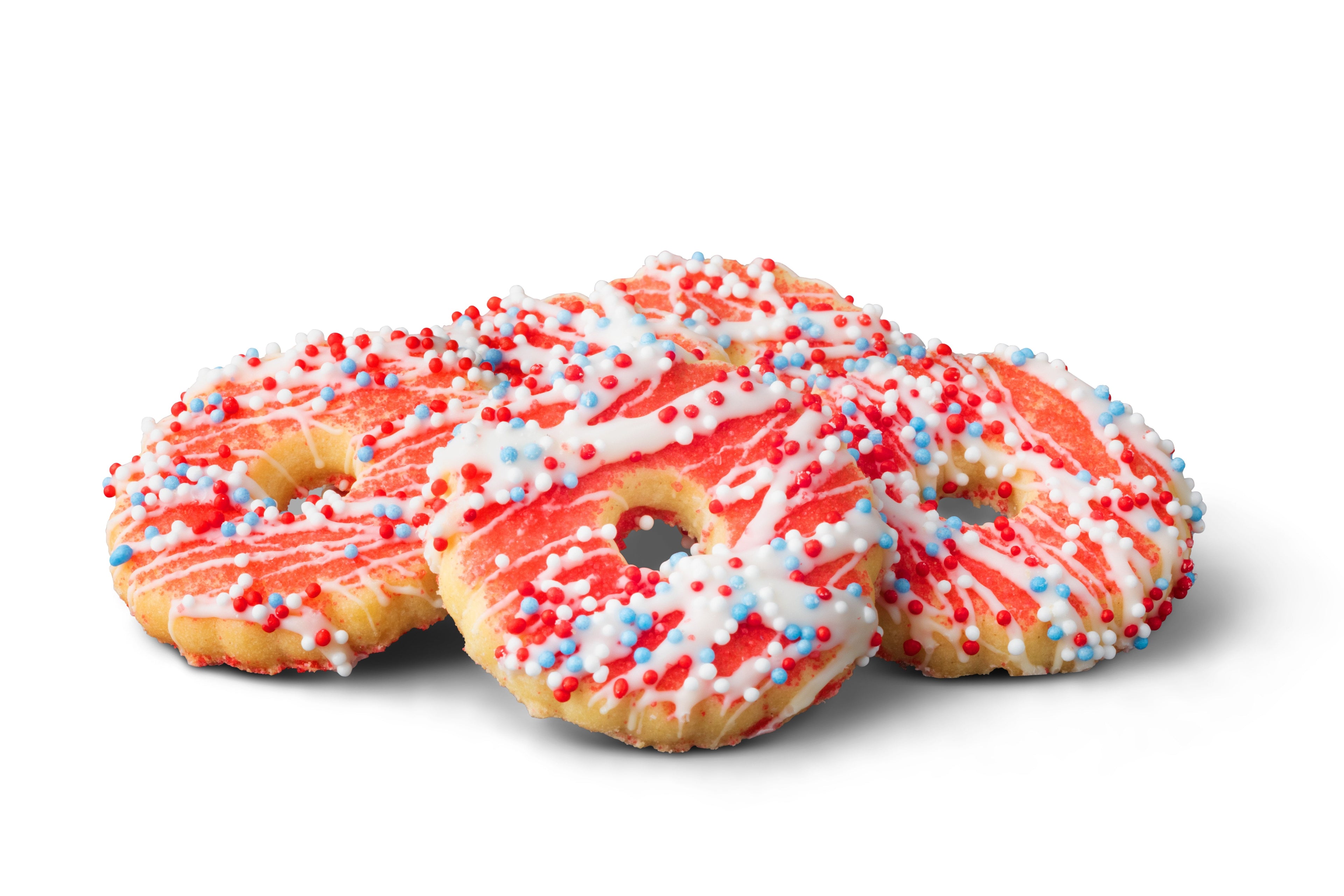 Freedom Ring Shortbread Cookies